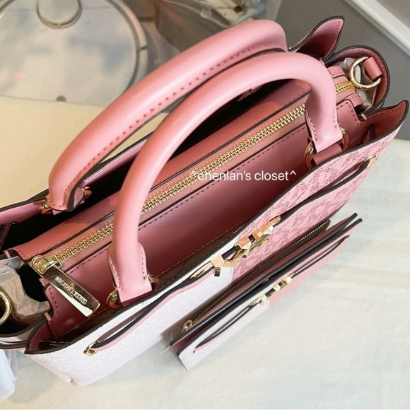 🌸NeW! Michael Kors Reed LG Satchel &Wallet Set - Picture 5 of 13